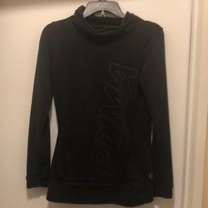 Puma sweatshirt, high neck, size s